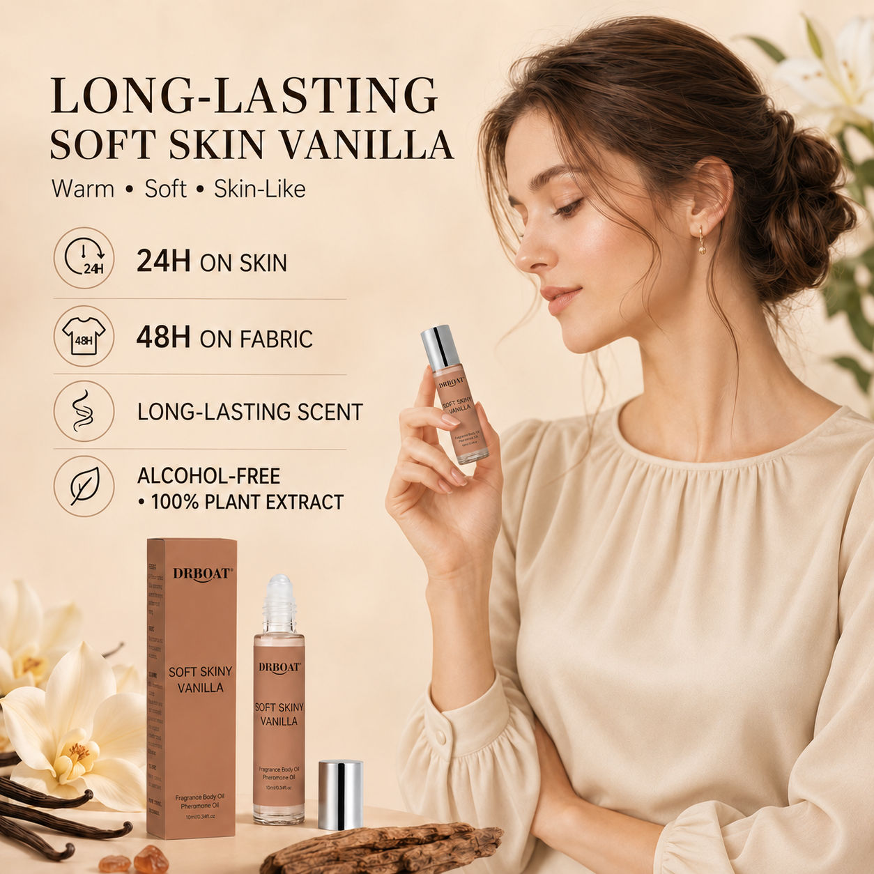 On Perfume & Fragrance Kota Bogor - Olio profumato roll-on per donna, profumo